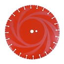 Piła tarczowa diamentowa z nasypem